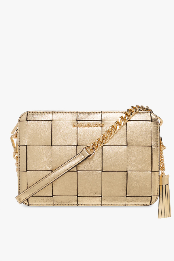 Michael kors ginny medium embellished leather crossbody best sale